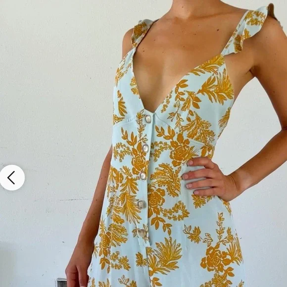 Free People Be the One Jumpsuit | size 6 - Picture 5 of 11